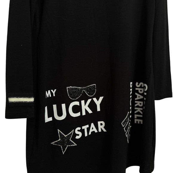 NWT Frank Lyman Black Statement Dress | Size M - Picture 4 of 6